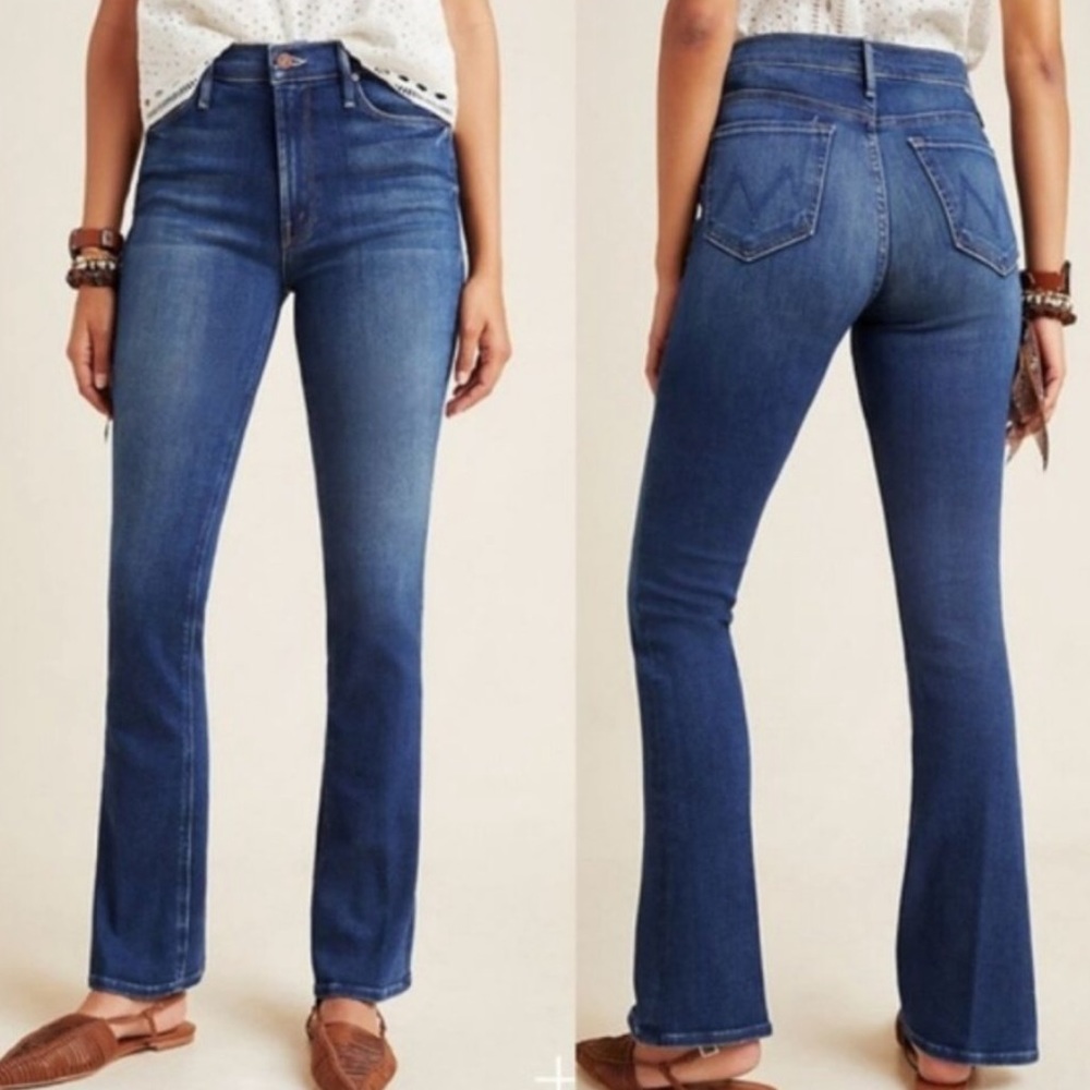 Mother jeans the runaway flowers from the storm